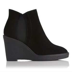 LK Bennett Josephine Black suede ankle boots